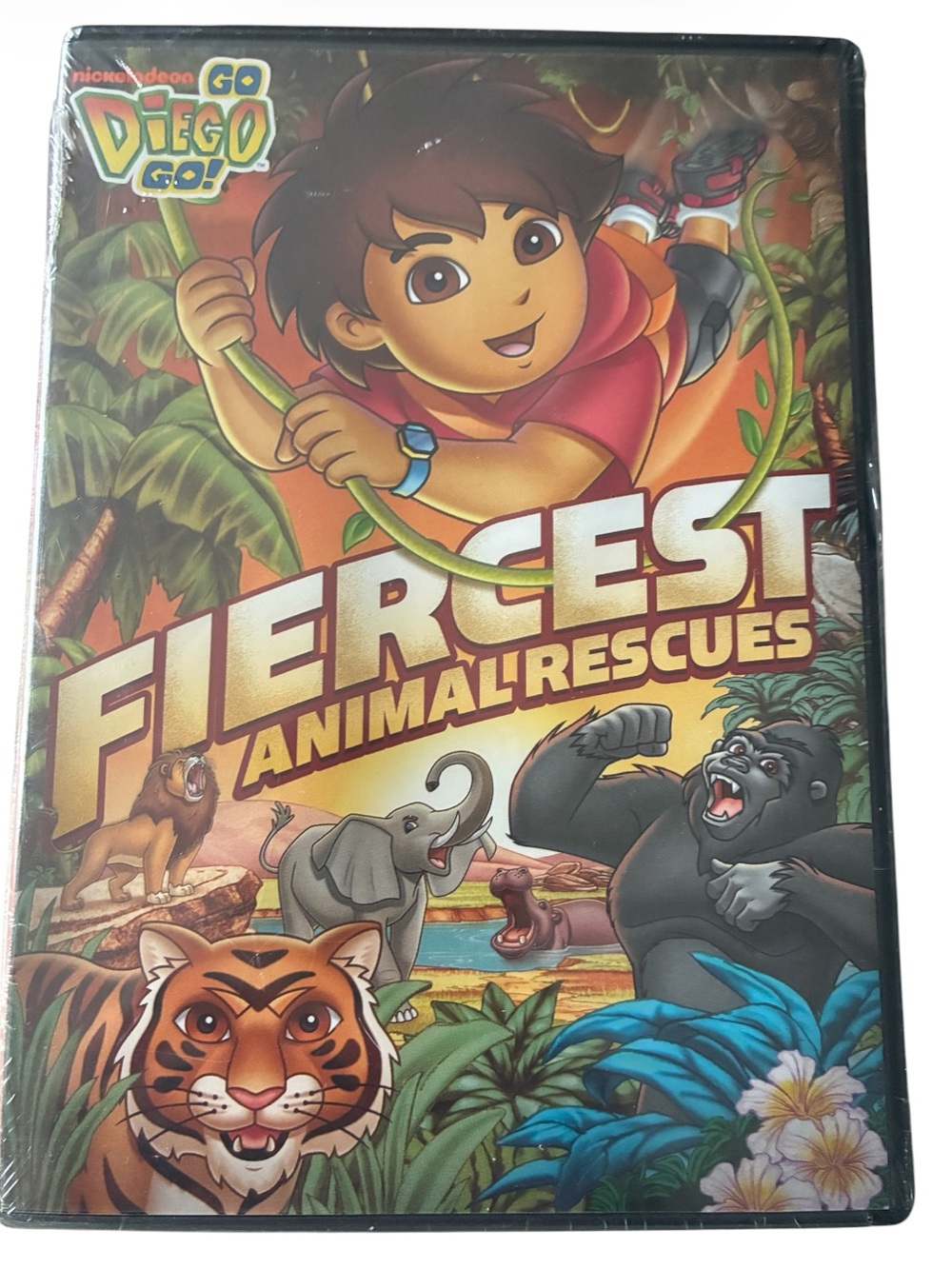 Go Diego Go! Fiercest Animal Rescues 2011 DVD New Sealed